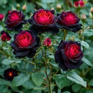 Роза Тень Феникса купить по цене от 402р. в интернет-магазине «Посадика» с доставкой почтой в в Билибиное и по всей России – [изображение №1].